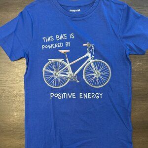 Mayoral bicycle positive energy t shirt